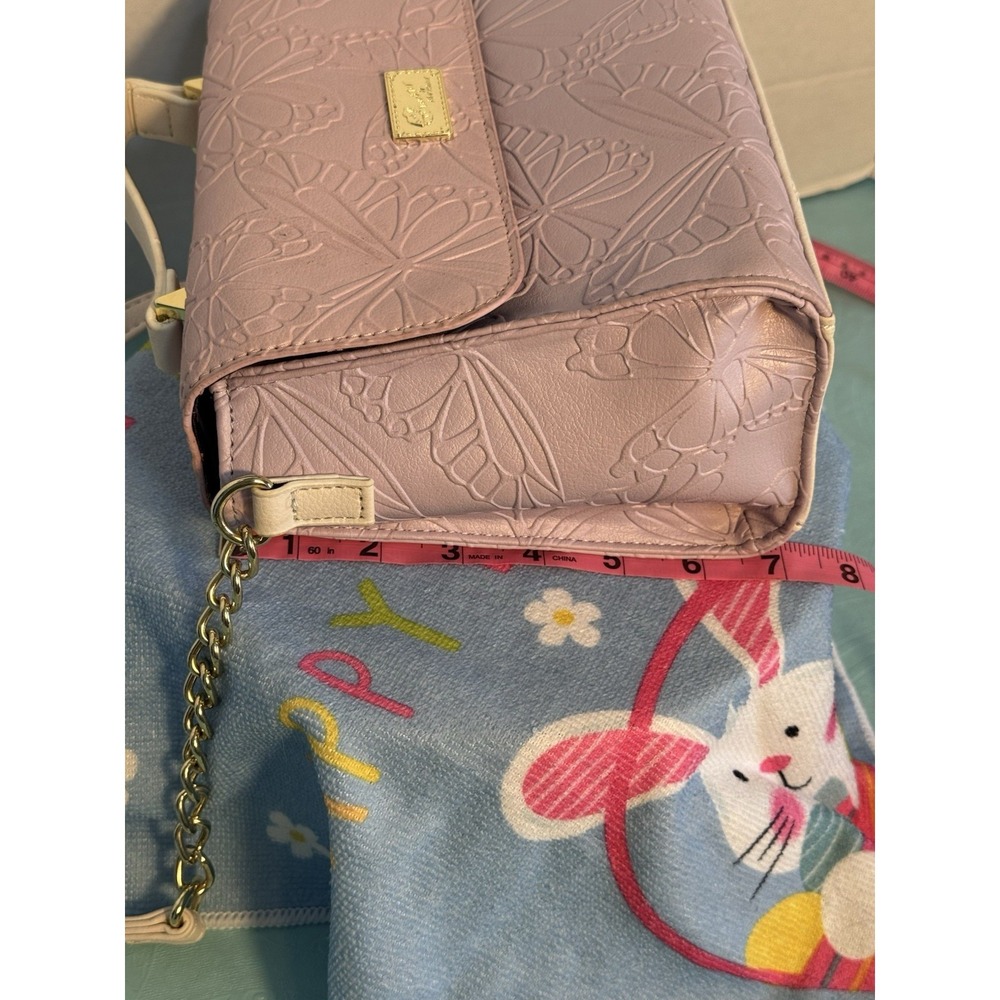 Pre-Owned Betsey Johnson Luv Crossbody Quilted Purse Excellent Condition - Picture 12 of 16
